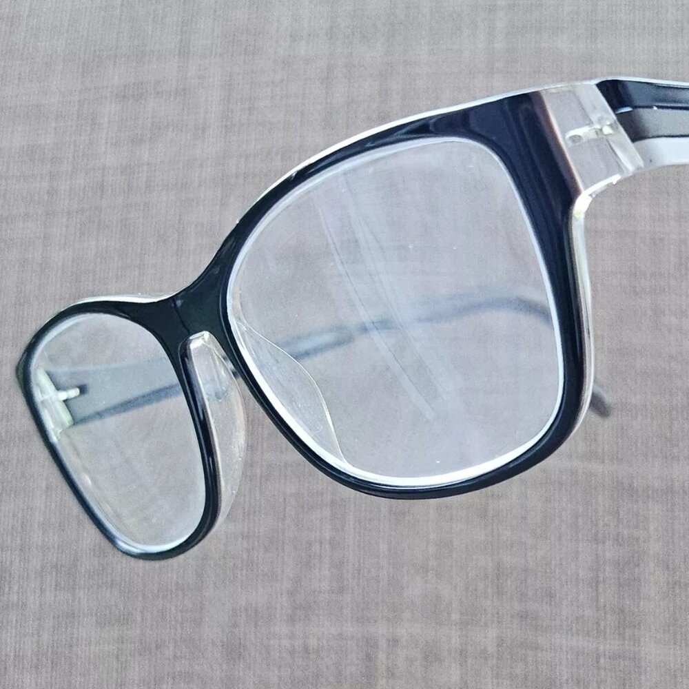 Koali Morel France Eyeglasses/Glasses Frame Black/White/Gray 7497K 55[]16 130
